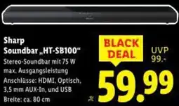 Lidl Sharp Soundbar HT-SB100 Angebot