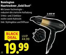 Lidl Remington Haartrockner Gold Dust Angebot