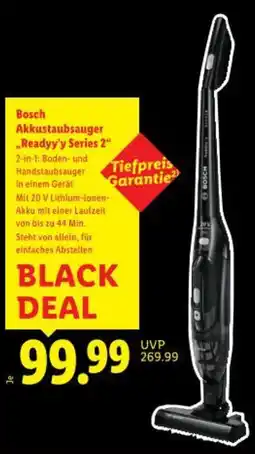 Lidl Bosch Akkustaubsauger Readyy'y Series 2 Angebot
