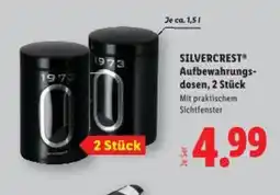 Lidl Silvercrest aufbewahrungs dosen Angebot