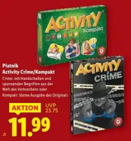 Lidl Piatnik Activity Crime/Kompakt Angebot