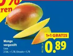 Lidl Mango vorgereift Angebot