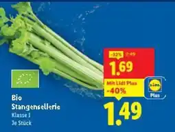 Lidl Bio Stangensellerie Angebot