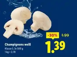 Lidl Champignons Angebot