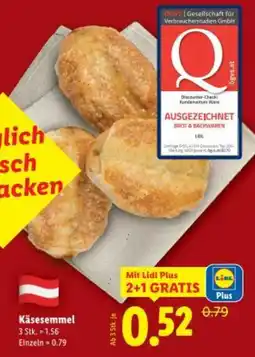 Lidl Käsesemmel Angebot