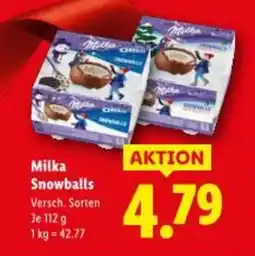 Lidl Milka Snowballs Angebot