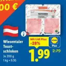 Lidl Wiesentaler Toast schinken Angebot
