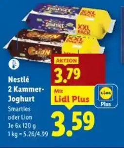 Lidl Nestlé 2 Kammer Joghurt Angebot