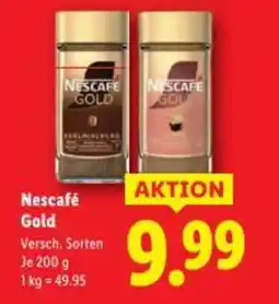 Lidl Nescafé Gold Angebot