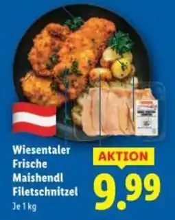 Lidl Wiesentaler Frische Maishendl Filetschnitzel Je Angebot
