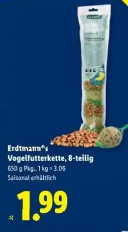 Lidl Erdtmann's Vogelfutterkette Angebot