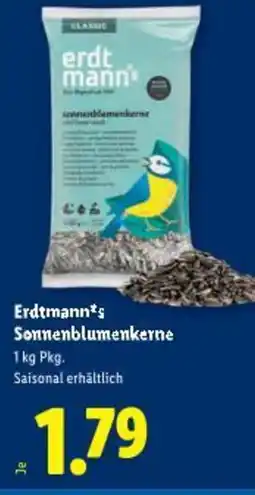 Lidl Erdtmann's Sonnenblumenkerne Angebot