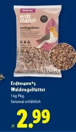 Lidl Erdtmann's Waldvogelfutter Angebot