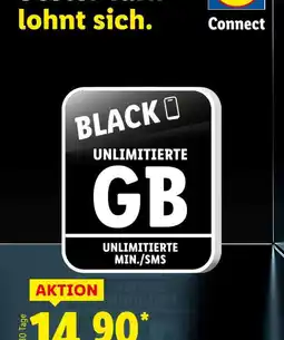 Lidl Black unlimitierte Angebot