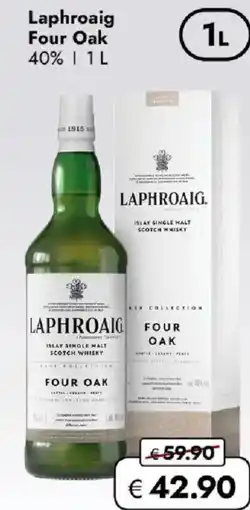 Travel FREE Laphroaig Four Oak Angebot