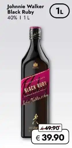 Travel FREE Johnnie Walker Black Ruby 40% Angebot