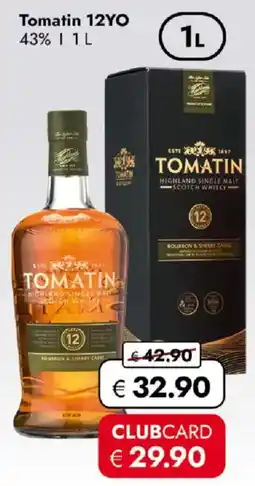 Travel FREE Tomatin 12YO 43% Angebot