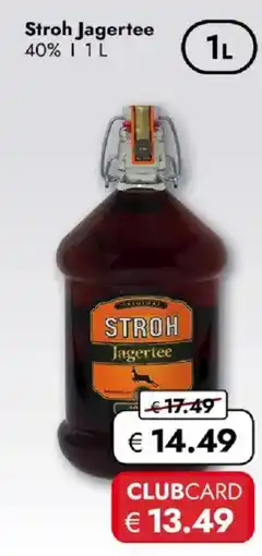 Travel FREE Stroh Jagertee 40% Angebot