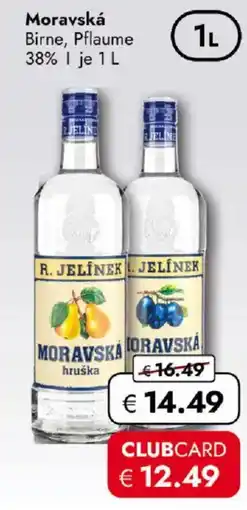 Travel FREE Moravská Birne, Pflaume 38% Angebot