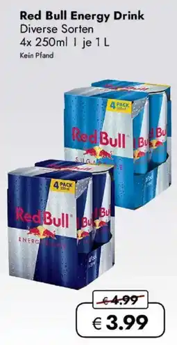 Travel FREE Red Bull Energy Drink Diverse Sorten Angebot
