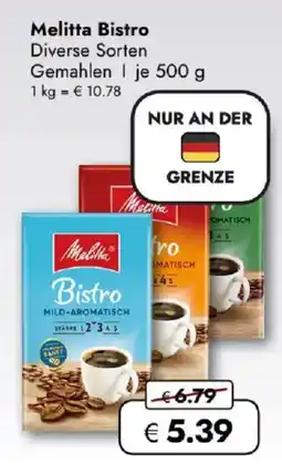 Travel FREE Melitta Bistro Diverse Sorten Angebot