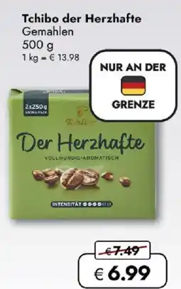Travel FREE Tchibo der Herzhafte Gemahlen Angebot