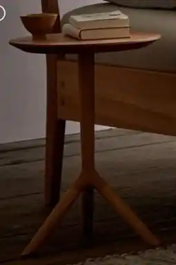 Grüne Erde Beistelltisch Tornio Buche Angebot