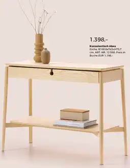 Grüne Erde Konsolentisch Abea Angebot