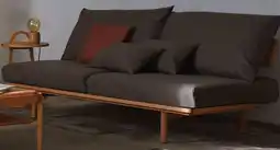 Grüne Erde Sofa Lana Buche, Möbelstoff Tano Natur Dunkel Angebot