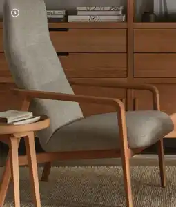 Grüne Erde Hochlehner Ketil Buche, Möbelstoff Tano Natur Hell Angebot