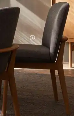 Grüne Erde Stuhl Kilian ohne Armlehne Eiche Angebot