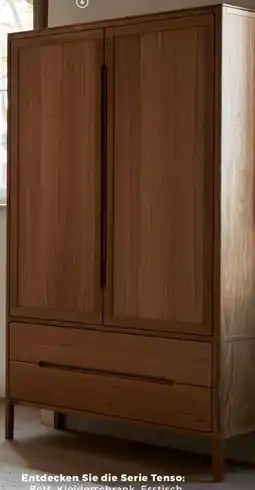 Grüne Erde Vitrine Tenso Eiche Angebot