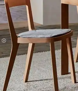 Grüne Erde Stuhl Asensio ohne Armlehne, Buche Angebot