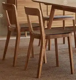 Grüne Erde Stuhl Asensio Eiche, ohne Armleh Angebot