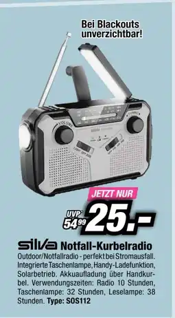 Red Zac Silva Notfall-Kurbelradio Angebot