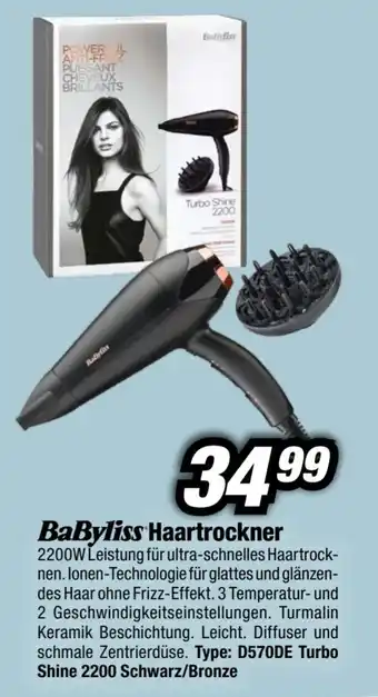 Red Zac BaByliss Haartrockner Angebot
