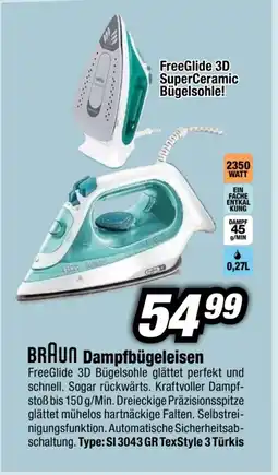 Red Zac Braun dampfbügeleisen Angebot