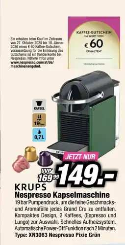Red Zac Nespresso Kapselmaschine Angebot