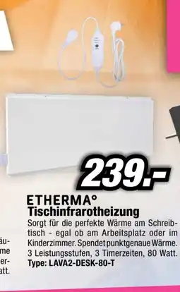 Red Zac ETHERMA Tischinfrarotheizung Angebot