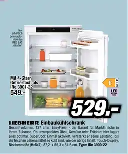 Red Zac LIEBHERR Einbaukühlschrank Angebot