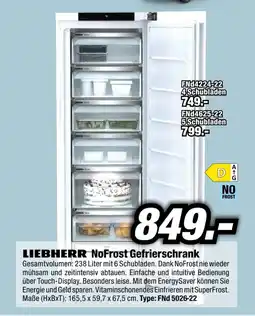 Red Zac LIEBHERR NoFrost Gefrierschrank Angebot
