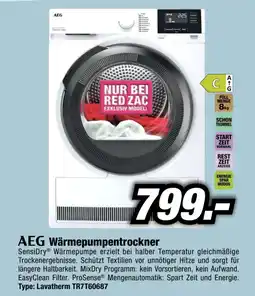 Red Zac AEG Wärmepumpentrockner Angebot