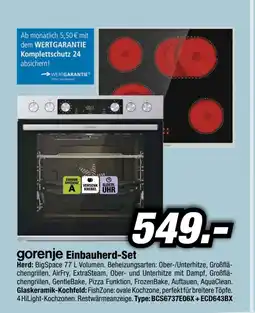 Red Zac Gorenje einbauherd-set Angebot
