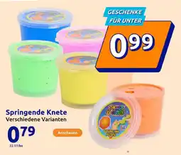 Action Springende Knete Angebot