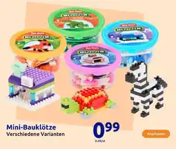 Action Mini-Bauklötze Angebot
