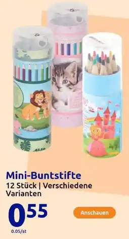 Action Mini-Buntstifte Angebot