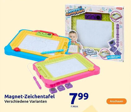 Action Magnet-Zeichentafel Angebot