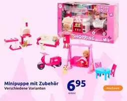 Action Minipuppe mit Zubehör Angebot