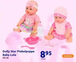 Action Dolly Star Pinkelpuppe Baby Lola Angebot