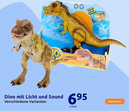 Action Dino mit Licht und Sound Angebot